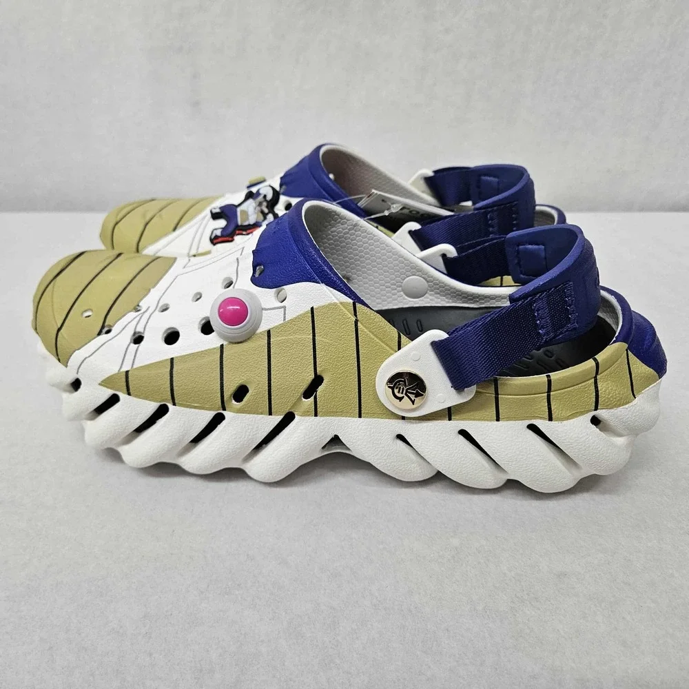 Crocs Vegeta Echo Clog Dragon Ball Z Anime Graphic‎ Shoes Big Kids J6